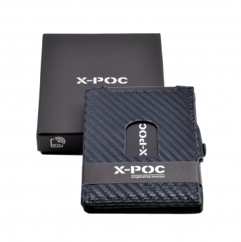 X-POC Kartenetui carbon blau